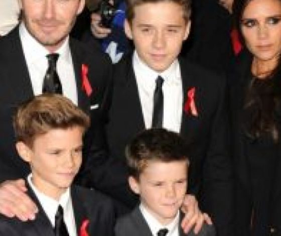 Дети Дэвида и Виктории Бекхэм - самые манерные в Голливуде