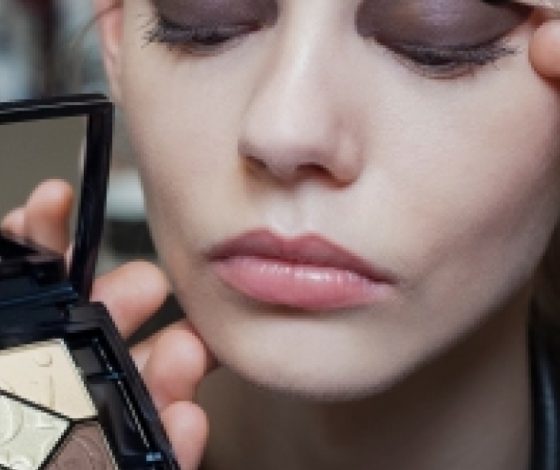 Макияж на показе Christian Dior осень-зима 2015