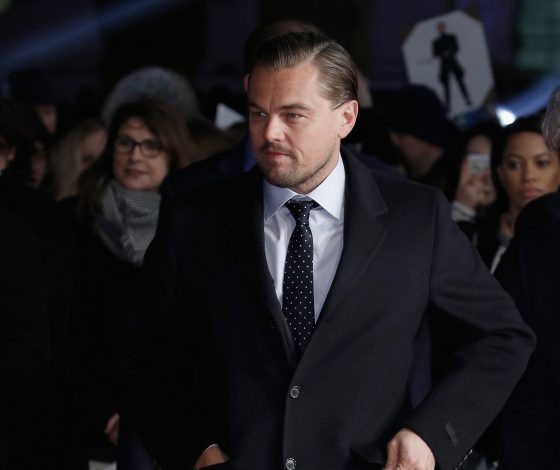 Леонардо ДиКаприо на премьере «Выживший» в Лондоне