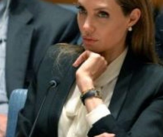 Анджелина Джоли против сексуального насилия