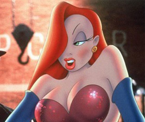 Бьюти-блогер превращается в Джессику Рэббит