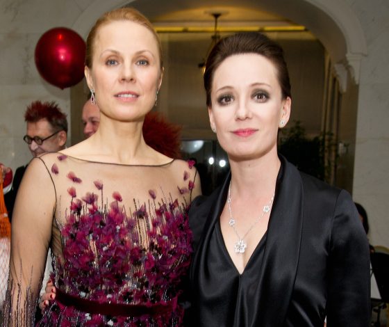 Чулпан Хаматова на благотворительном вечере в Лондоне