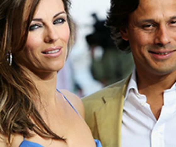 Бывший муж Элизабет Хёрли женится на ее двойнике