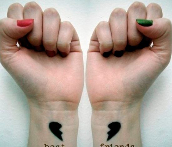 Лучшие идеи татуировок для настоящих друзей. Часть 1