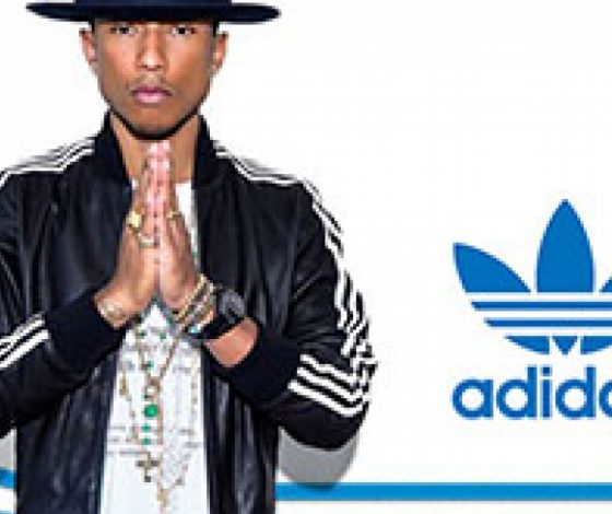 Фаррелл Уильямс в рекламе новых adidas Originals