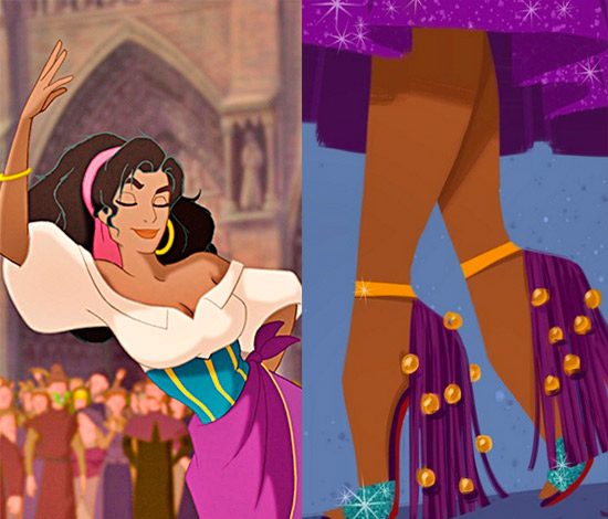 Диснеевские девушки в туфельках Louboutin и других дизайнеров