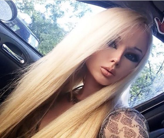 «Живая Барби» Валерия Лукьянова снимается в фильме ужасов