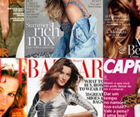 Эволюция обложек с Жизель Бюндхен