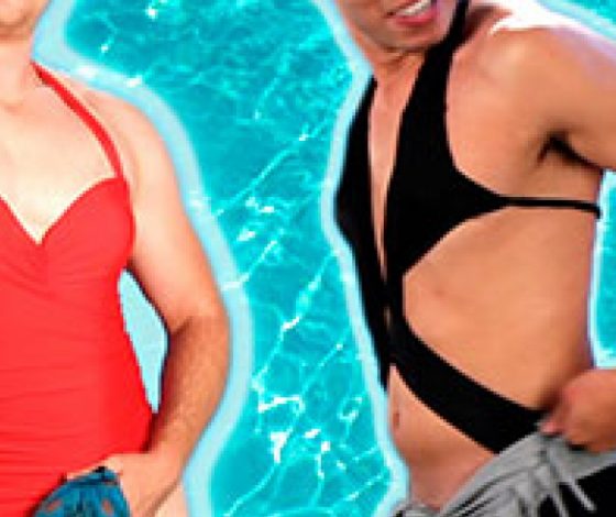 Мужчины примерили купальники и поделились впечатлениями