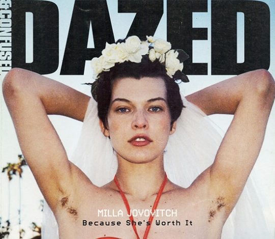 Новый флешмоб в Instagram: волосатые подмышки