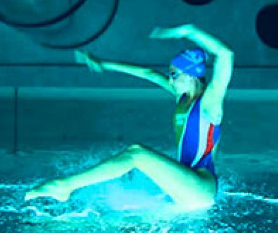 Итальянские синхронистки ходят по воде