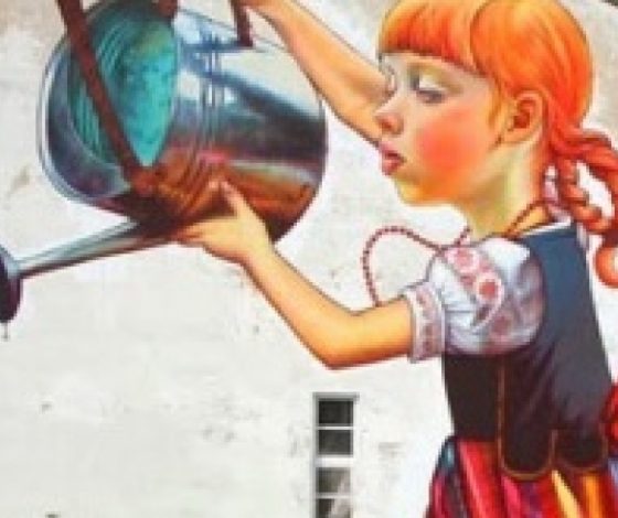 Стрит-арт от польской художницы