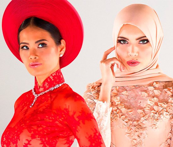 Невероятно красивые свадебные платья из Азии