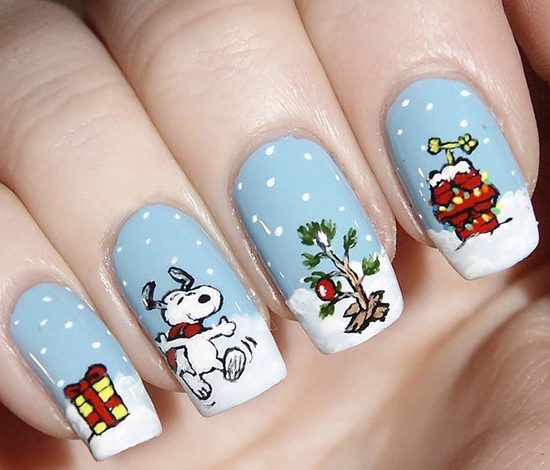 50 идей для новогоднего маникюра