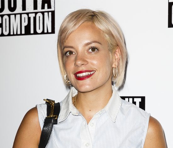 Лили Аллен шокировала новым цветом волос