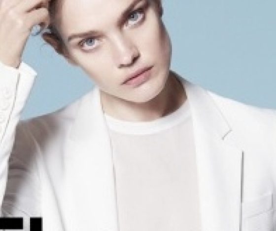 Наталья Водянова в рекламной кампании Theory