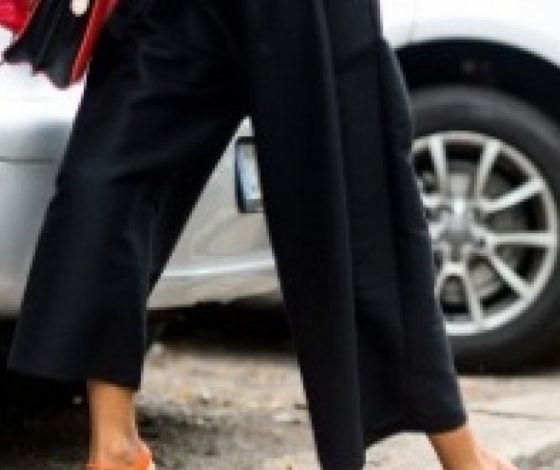 Тренд: брюки-кюлоты