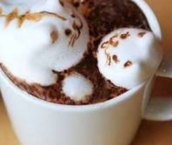 Скульптуры из кофейной пенки