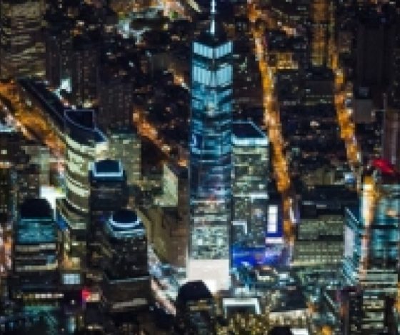 Нью-Йорк с высоты птичьего полета