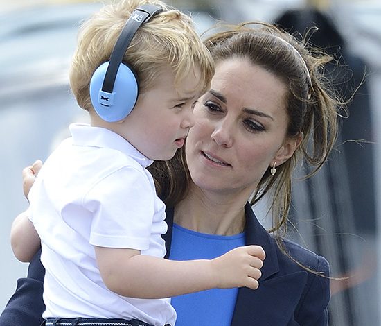 Маленького принца Джорджа едва не довели до истерики