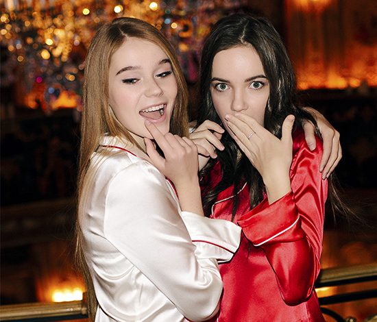 Московские модницы снялись для новогоднего лукбука Primrose