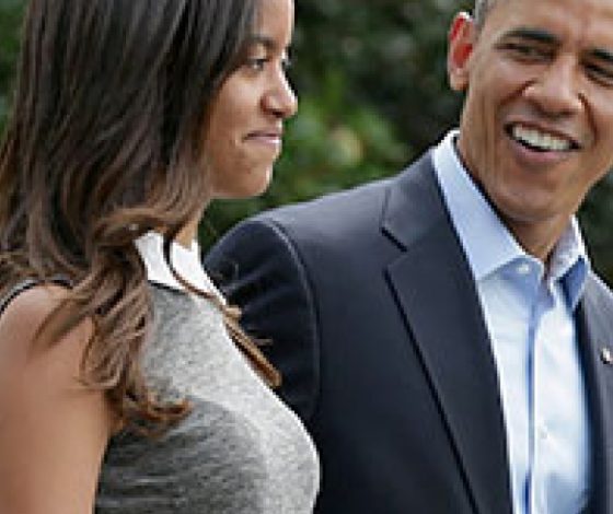 Где проходит стажировку дочь Барака Обамы
