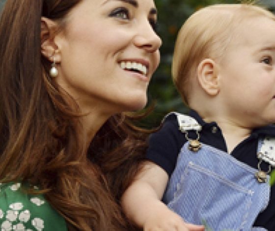 Новые фотографии принца Джорджа