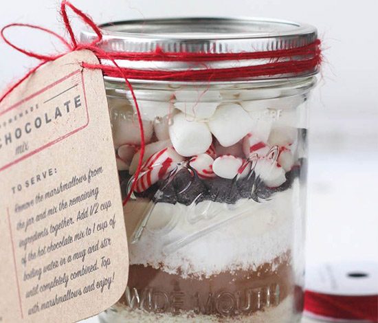 Подарок: домашняя смесь для горячего шоколада