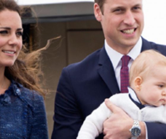 Новые фото сына Кейт Миддлтон и принца Уильяма