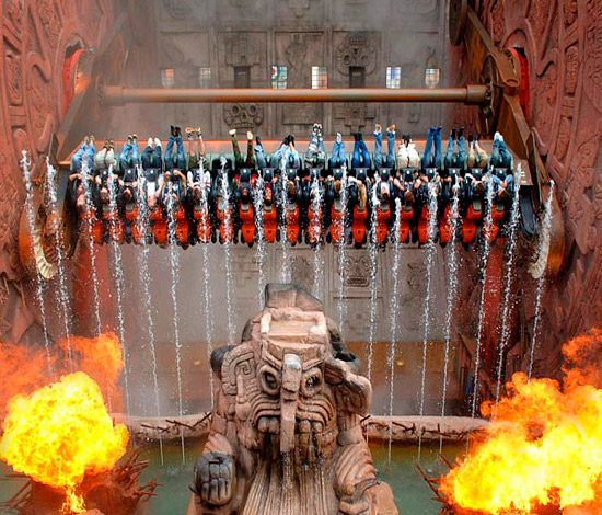 Один из самых страшных аттракционов в мире