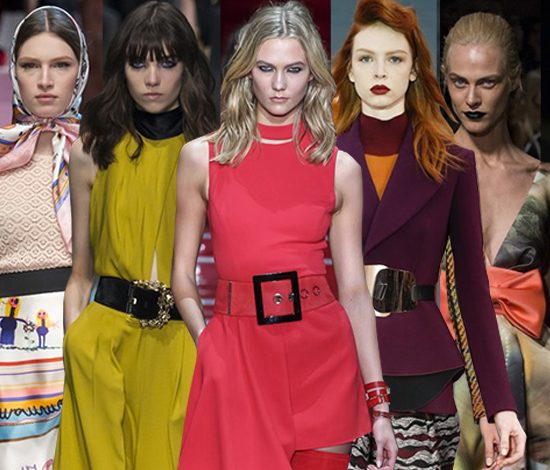 Тренды: акцент на талии