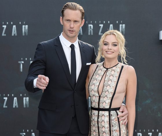 «Тарзан. Легенда»: Александр Скарсгард и Марго Робби в Лондоне