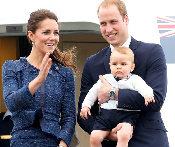 Кейт и Уилльям разбаловали принца Джорджа!
