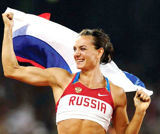 Трогательное послание Елены Исинбаевой сборной России