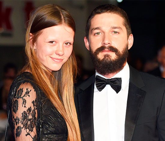 Шайа Лабаф вернулся к девушке, которую избил