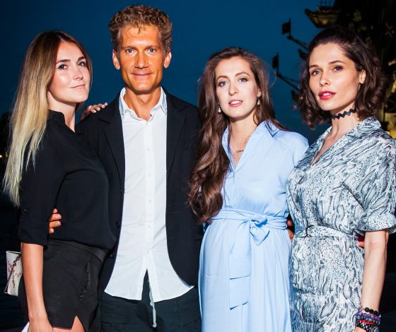 Звезды на запуске нового аромата Boss The Scent For Her