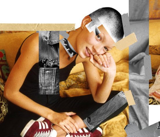 Instagram-художник сделал проект с Кейт Мосс для adidas Originals