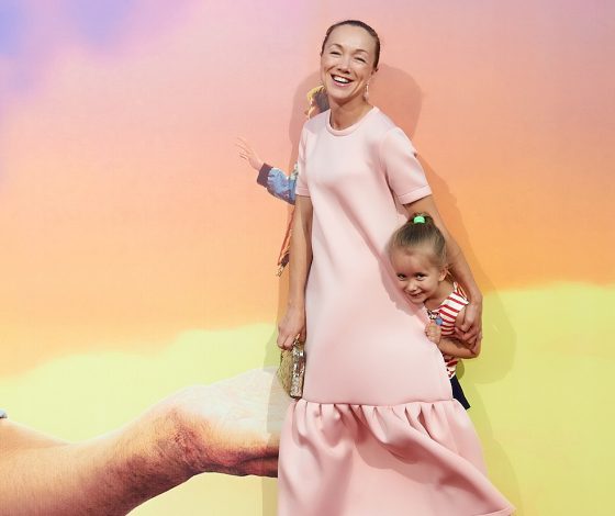 «Большой и добрый великан»: звезды с детьми на премьере фильма