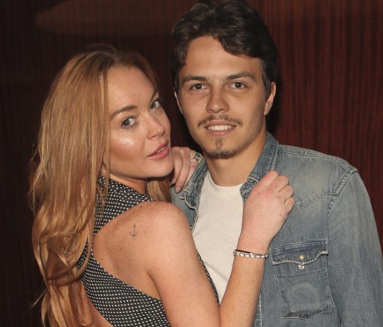 Линдси Лохан и ее русский бойфренд вышли в свет