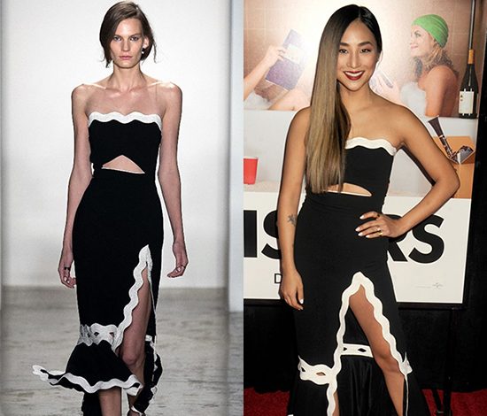 На подиуме и в жизни: коктейльные платья