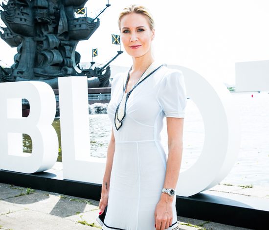 Елена Летучая на гонке катеров Hublot Boat Trophy