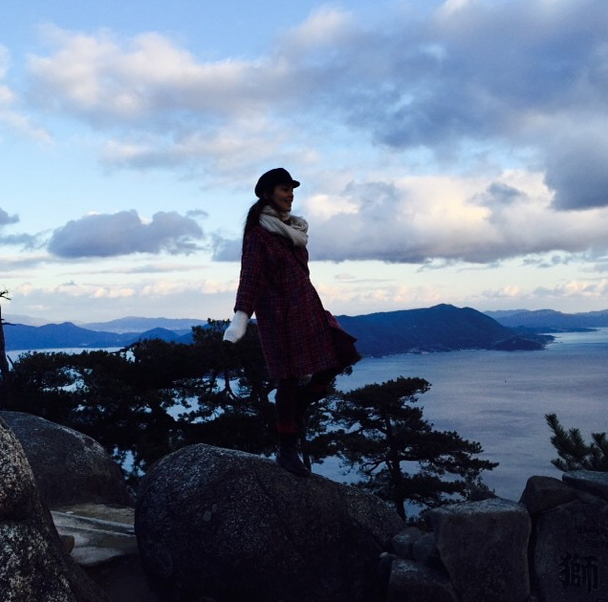 Певица Сати Казанова (32) в Японии, Остров Миядзима