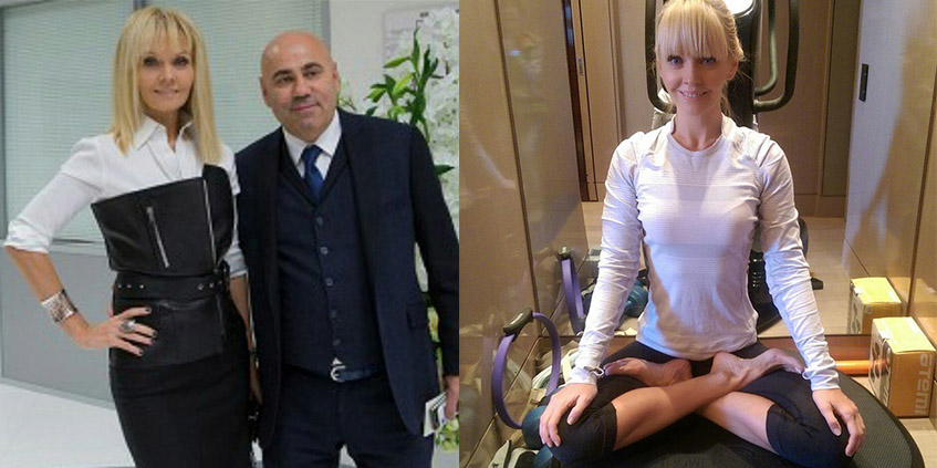 Валерия вместе с Иосифом Пригожиным посетила презентацию летних Европейских игр «Баку-2015» и занималась йогой.