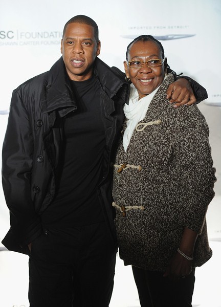 Рэпер Jay-Z (45) и Глория Картер