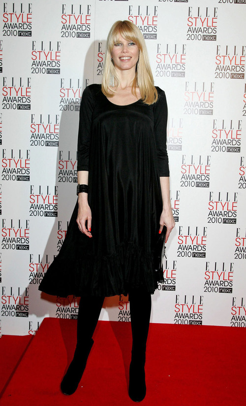 Elle Style Awards. Платье Emma Cook. 2010 г.