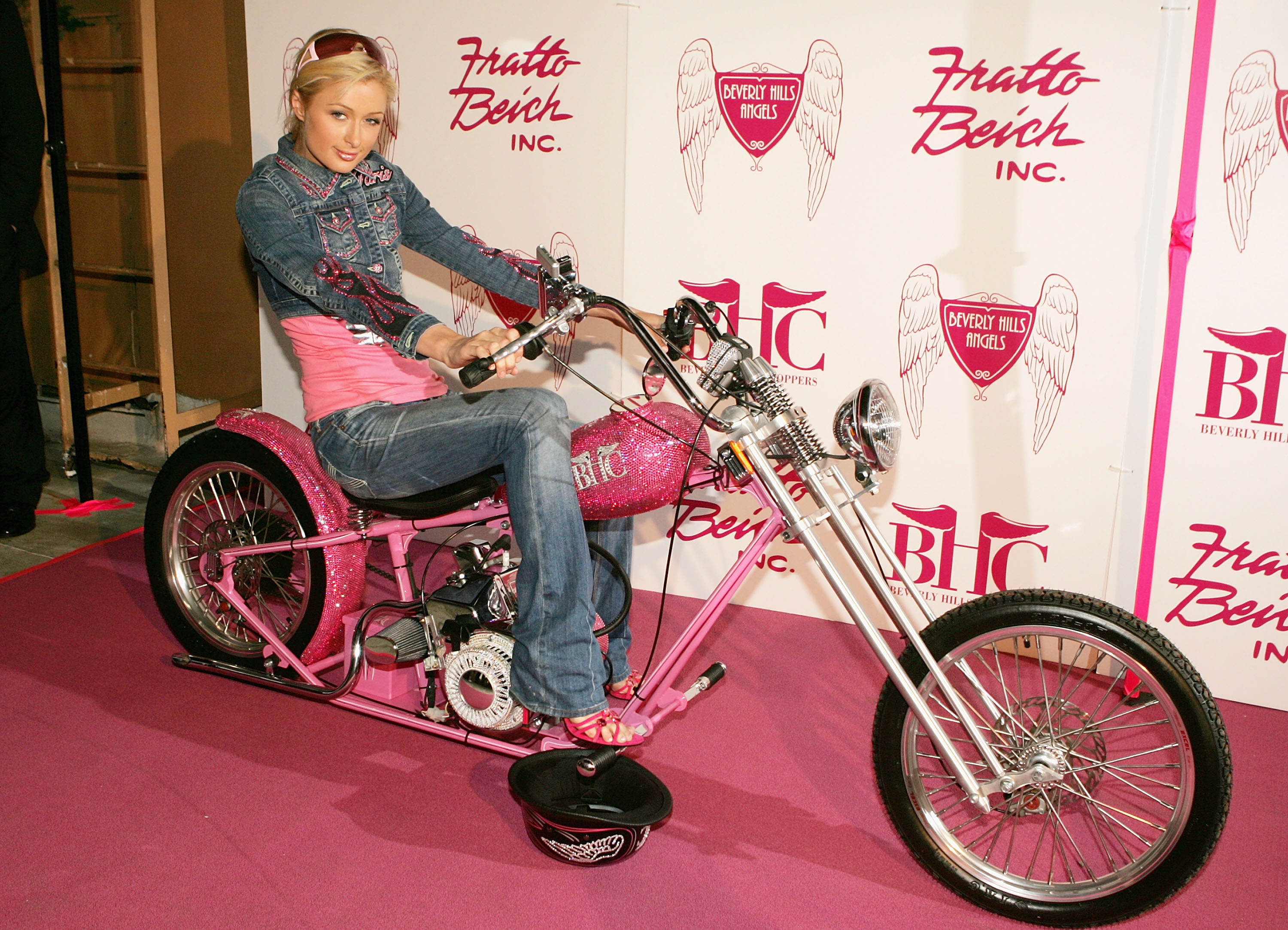 Paris Hilton Receives A $250,000 Beverly Hills Chopper