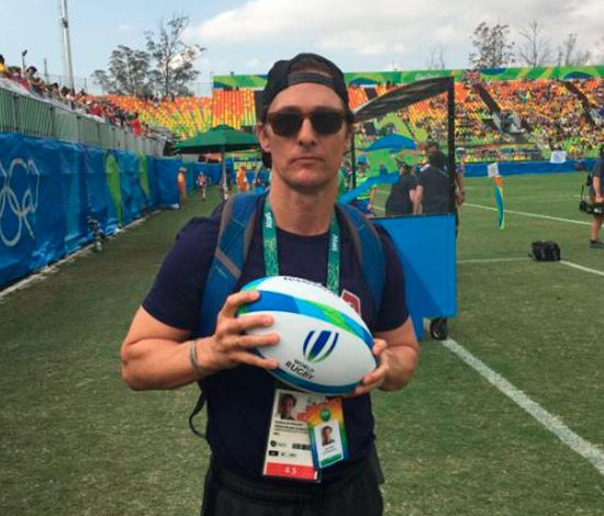 Мэттью Макконахи поддержал сборную США в Рио