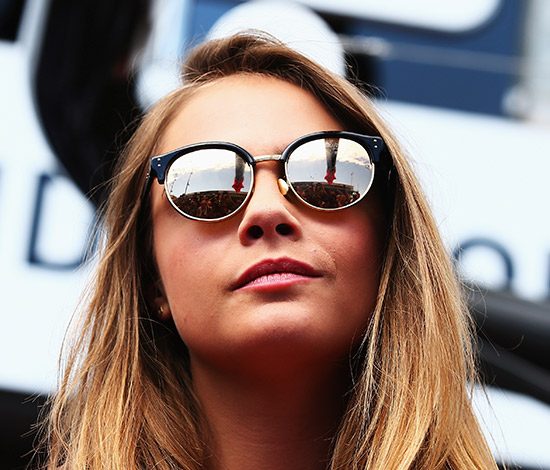 Кара Делевинь в фильм­е «Влюбленные дети»