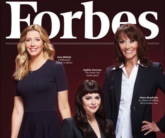 Самые богатые женщины Америки на обложке Forbes
