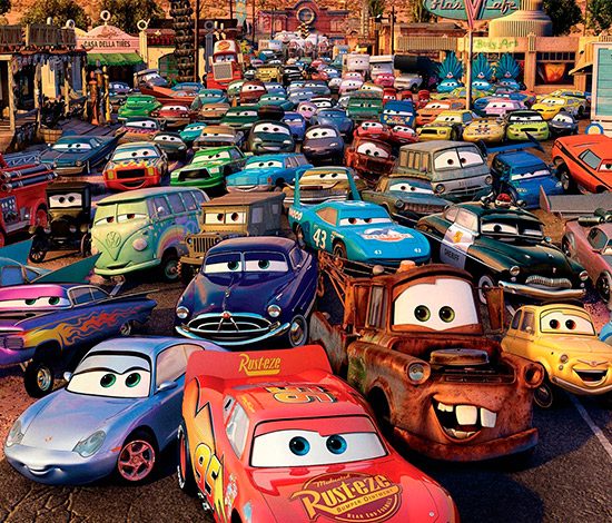 Смотри первые кадры из мультфильма «Тачки 3»!